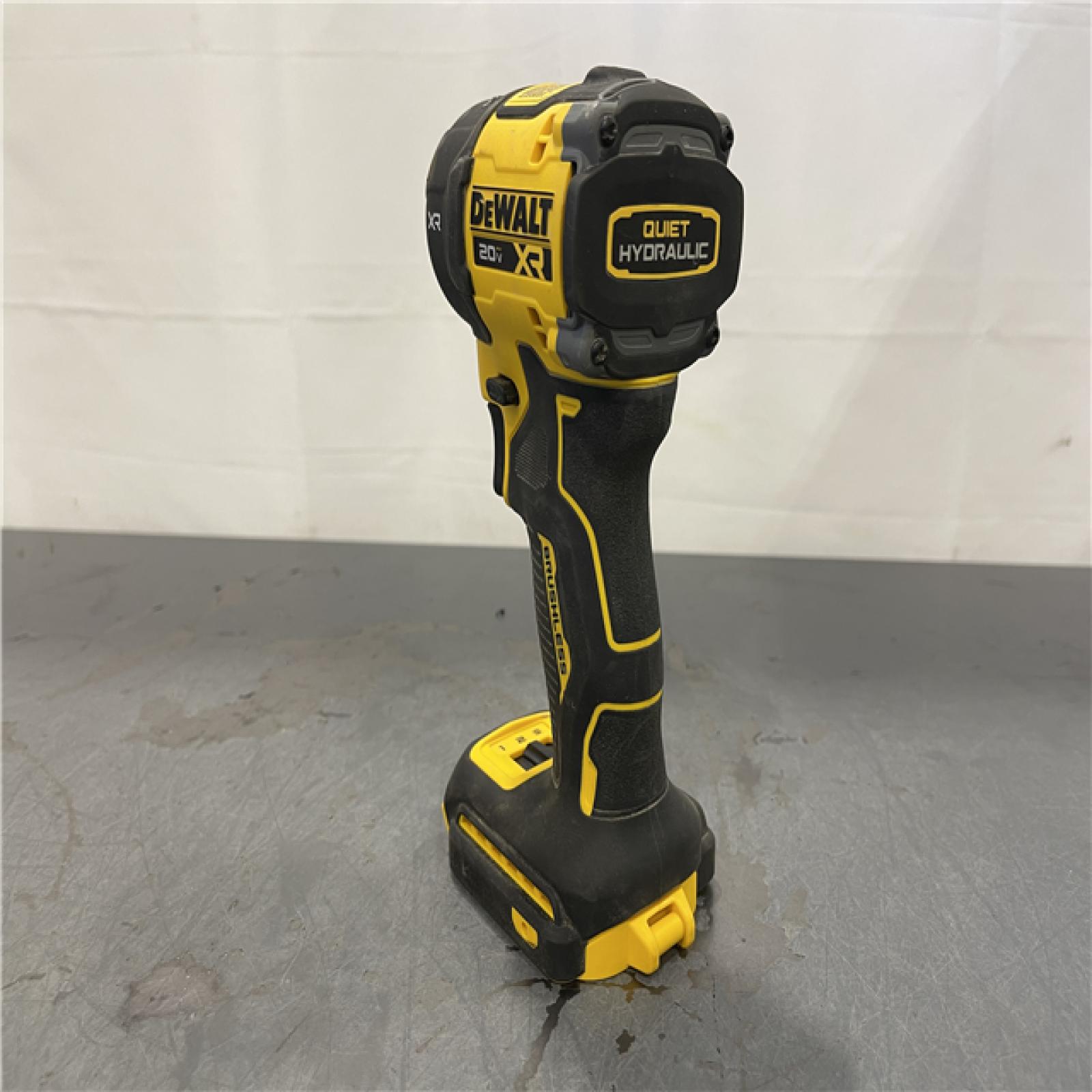 AS-IS - DEWALT 20V MAX* XR Brushless Cordless 1/4 Quiet Hydraulic Impact Driver