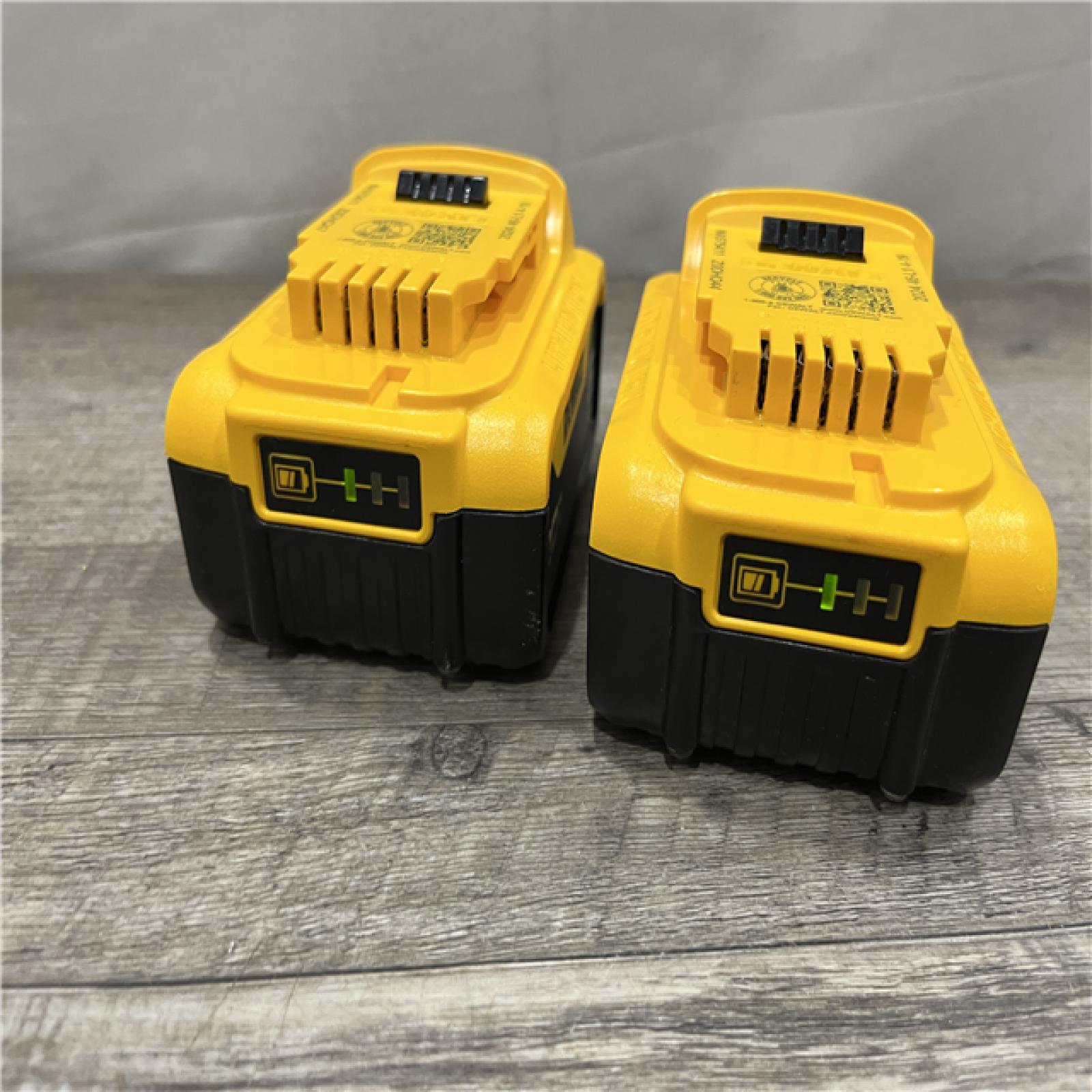 AS-IS DEWALT 20V MAX Lithium-Ion 5.0Ah Battery (2-Pack)