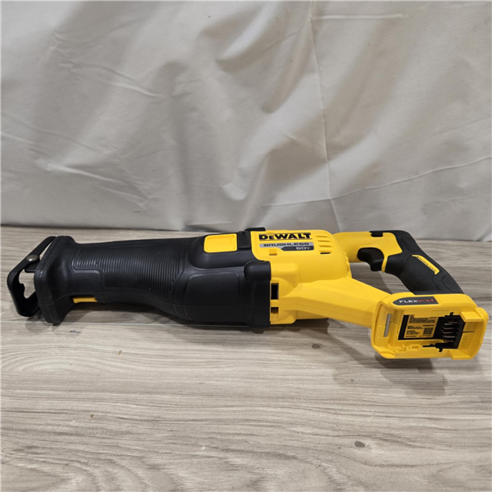 AS-IS DeWalt FLEXVOLT 60V MAX Cordless Reciprocating Saw (Tool-Only)