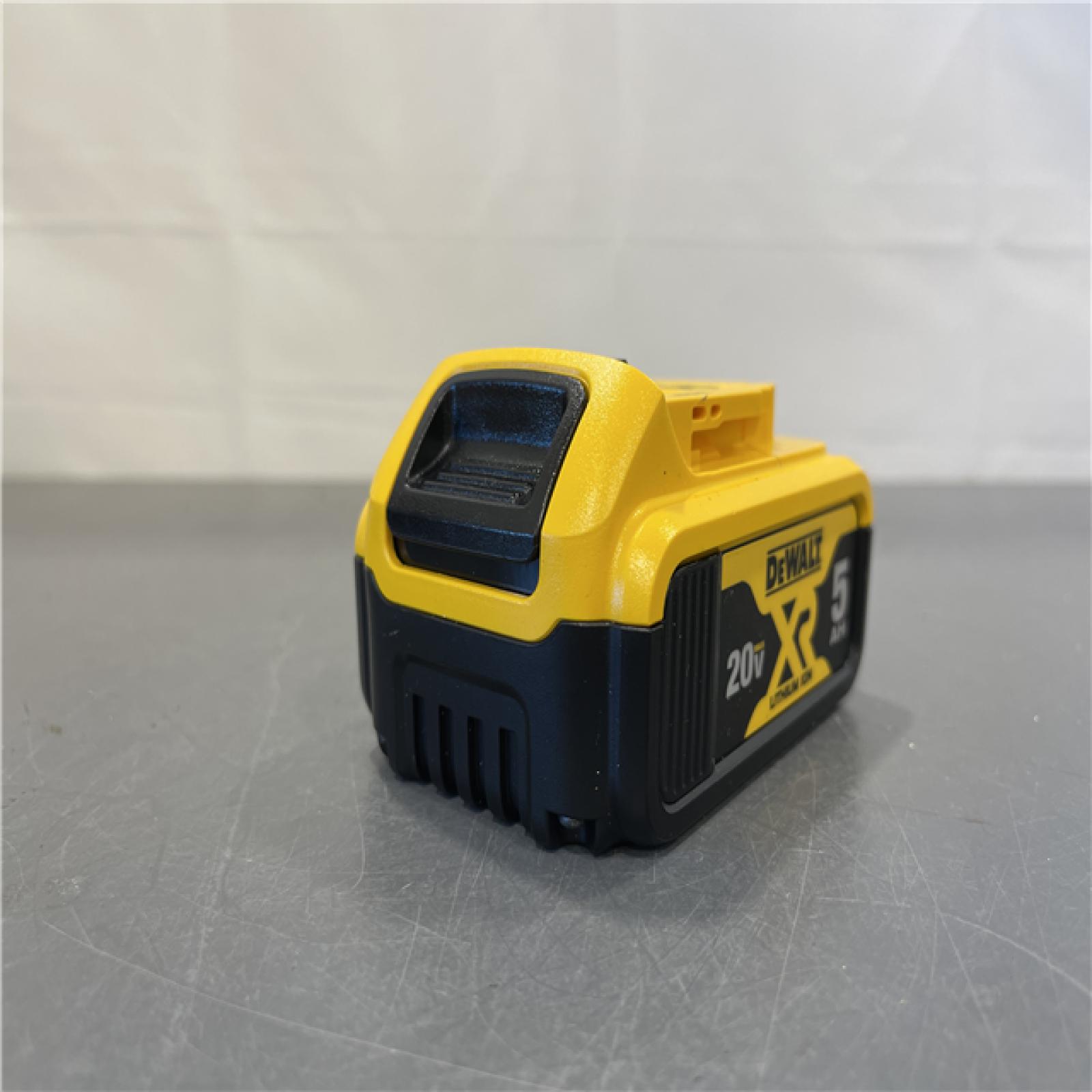 AS-IS - DEWALT 20-Volt Maximum XR 5.0 Ah Battery Pack and Charger