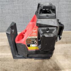 HOUSTON LOCATION - AS-IS Milwaukee 12-Volt Lithium-Ion Cordless Green 250 ft. 3-Plane Laser Level Kit