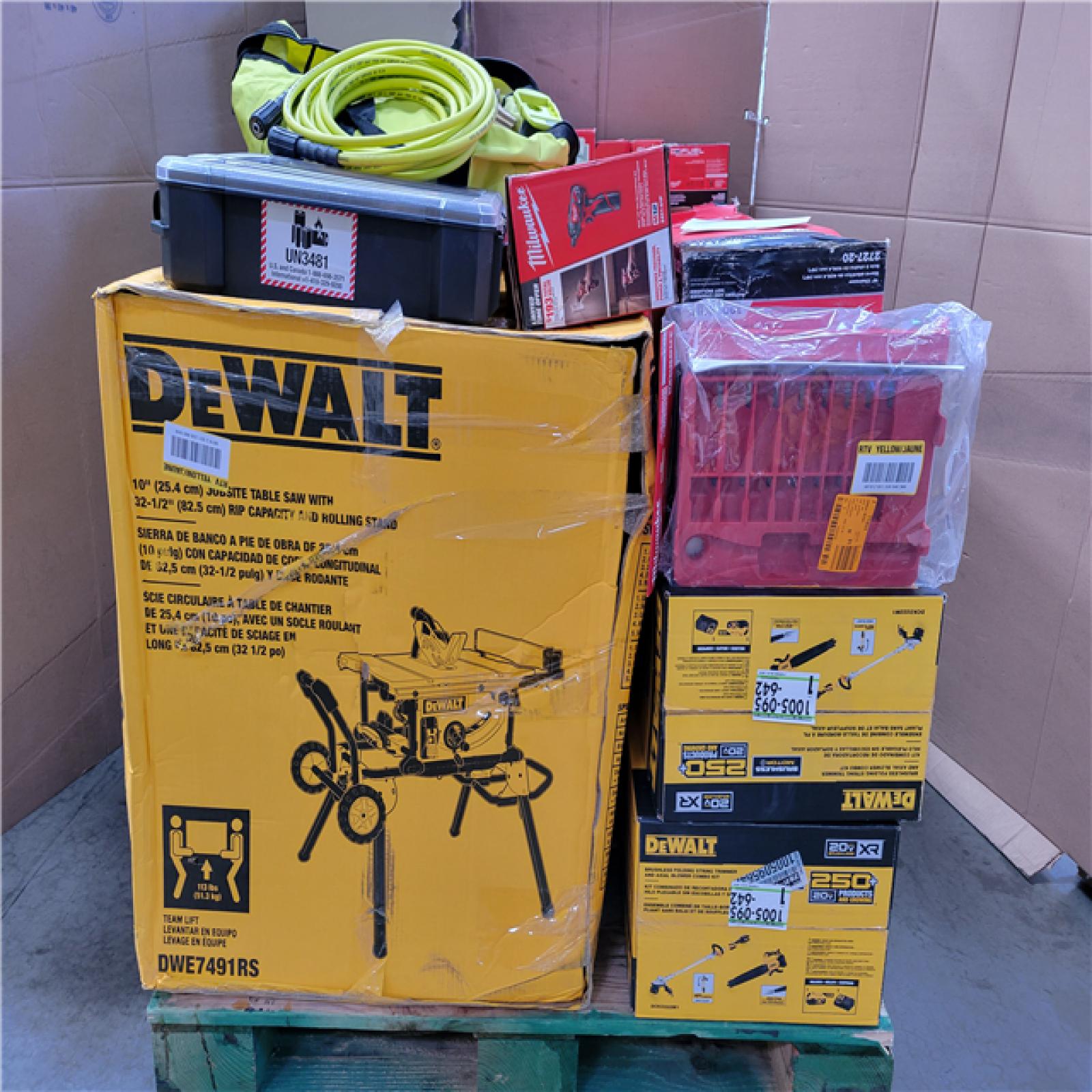 CALIFORNIA AS-IS TOOL PALLET