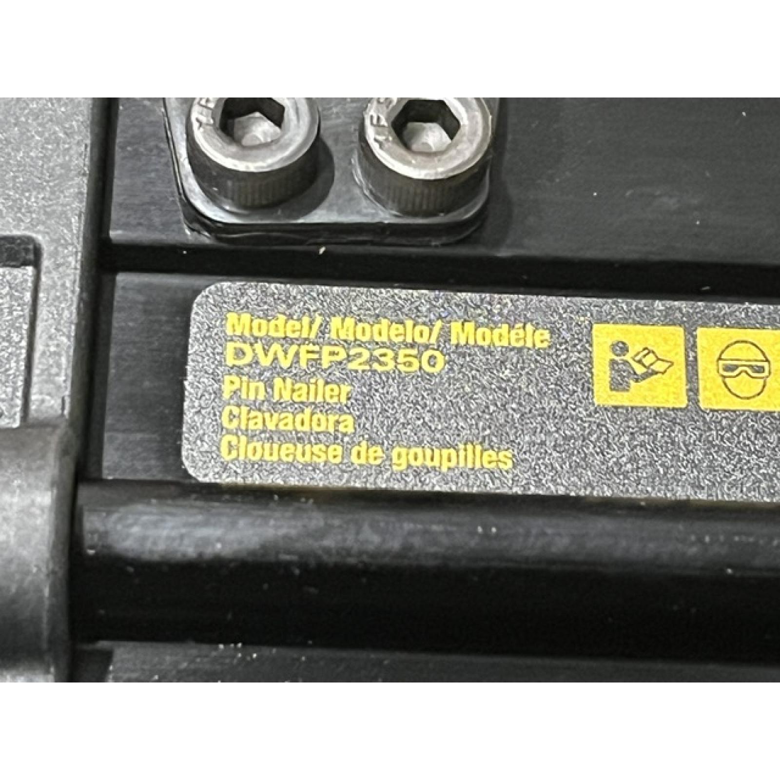 AS-IS DEWALT 23-Gauge 2 in. Pin Nailer