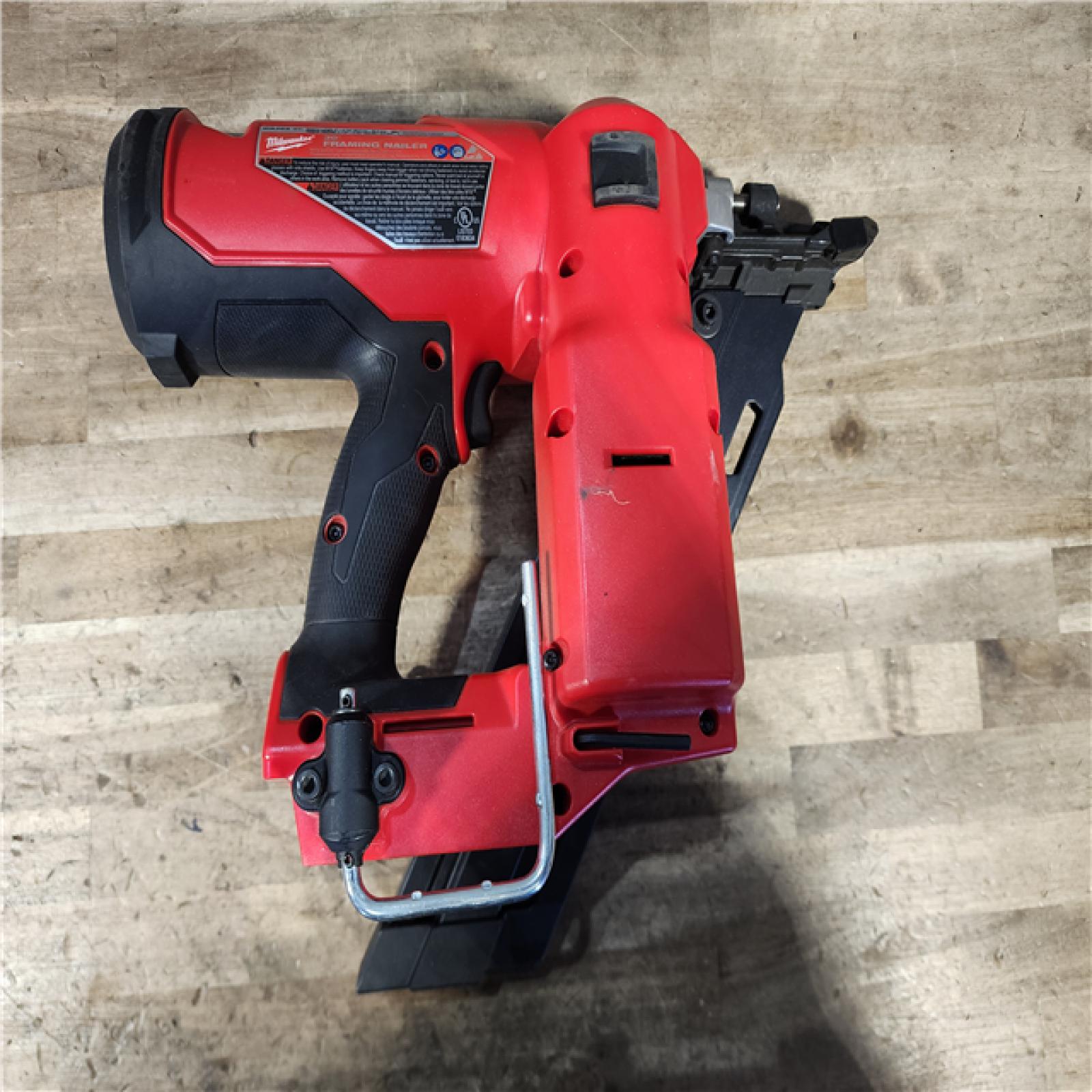 HOUSTON LOCATION - AS-IS Milwaukee FUEL 3-1/2 in. 18-Volt 30-Degree Lithium-Ion Brushless Cordless Framing Nailer (Tool-Only)