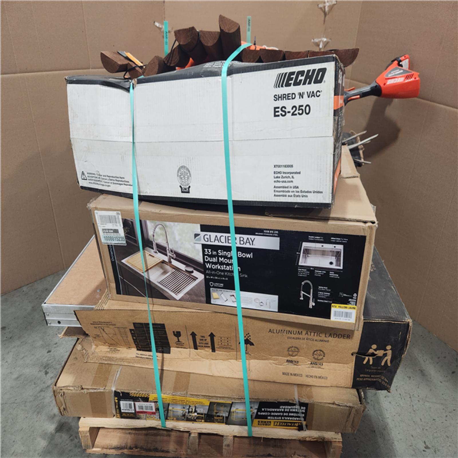 CALIFORNIA AS-IS HOME IMPROVEMENT PALLET