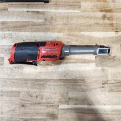 HOUSTON LOCATION - AS-IS Milwaukee FUEL INSIDER 12V Lithium-Ion Brushless Cordless 1/4 in. - 3/8 in. Extended Reach Box Ratchet (Tool-Only)