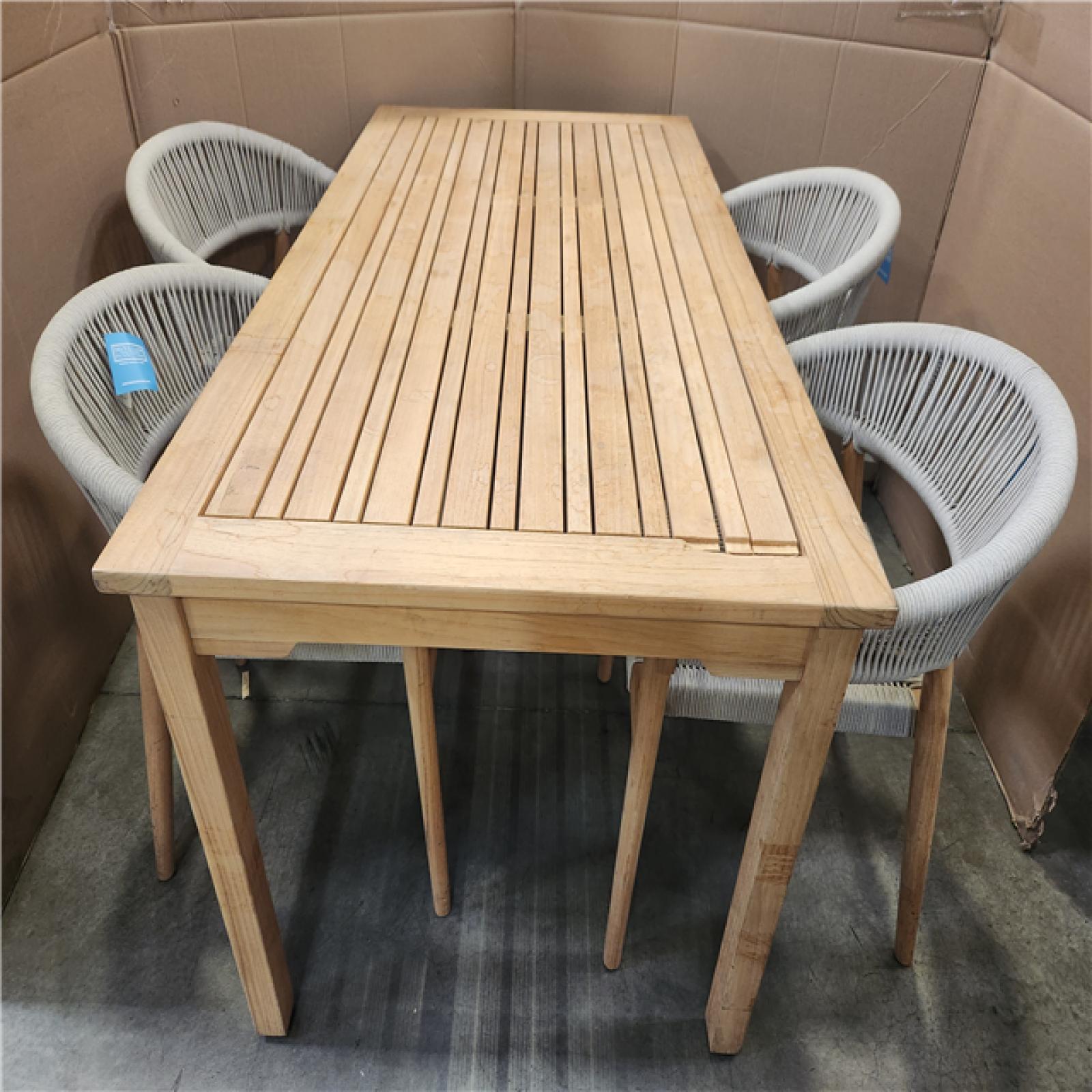 Phoenix Hawaiian Anna Teak Dining Set