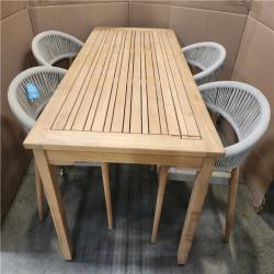 Phoenix Hawaiian Anna Teak Dining Set