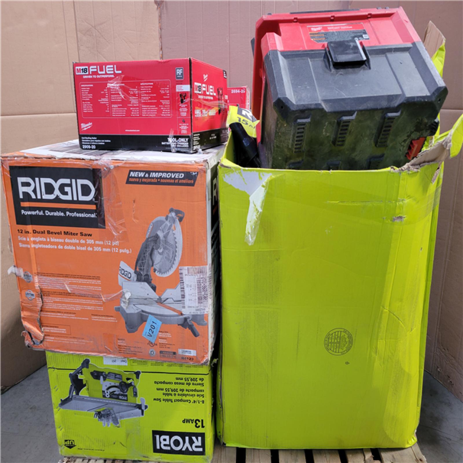 CALIFORNIA AS-IS TOOL PALLET