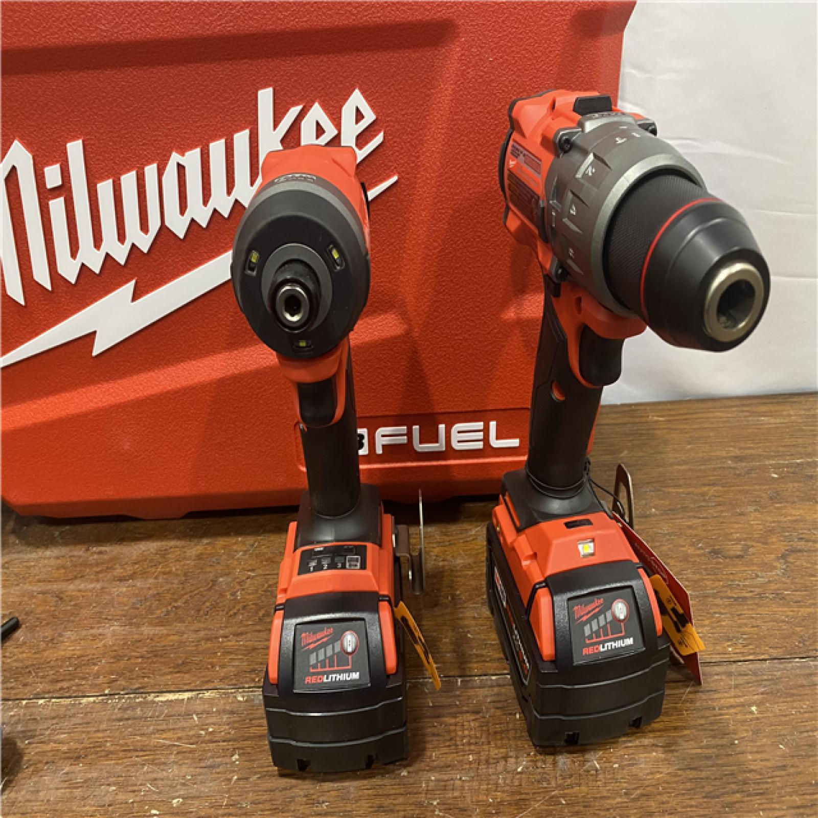 AS-ISM18 FUEL 18V Lithium-Ion Brushless Cordless Hammer Drill and Impact Driver Combo Kit (2-Tool) with 2 Batteries