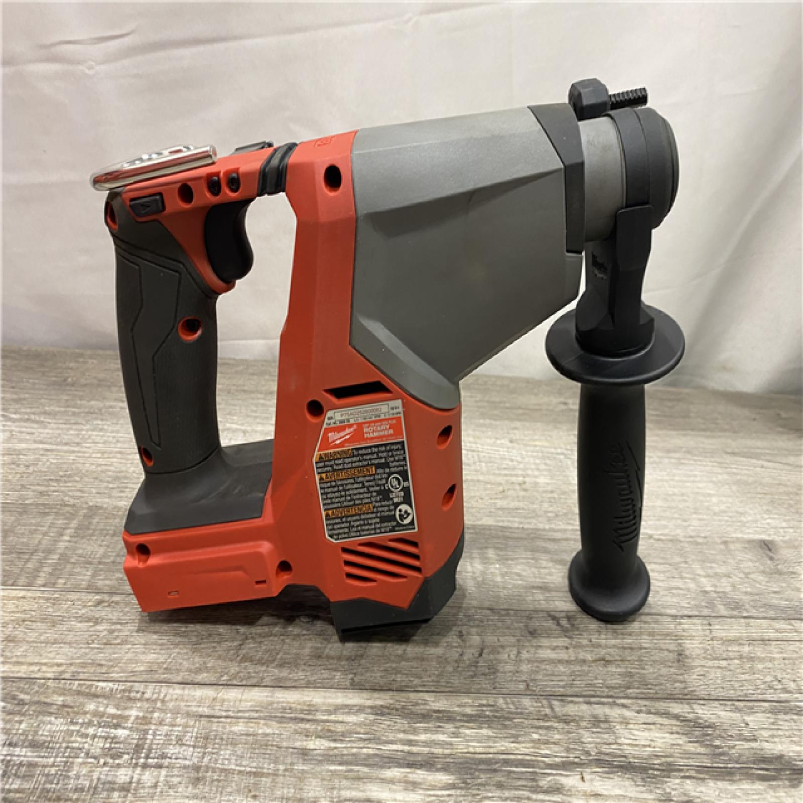 AS-IS Milwaukee FUEL 18V Lithium-Ion Brushless Cordless 5/8 in. SDS-Plus Rotary Hammer (Tool-Only)