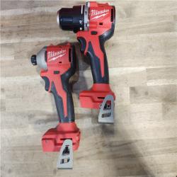 HOUSTON LOCATION - AS-IS Milwaukee M18 Compact Brushless 2-Tool Combo Kit