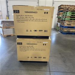 DALLAS LOCATION - AS-IS HUSKY 60IN JOB SITE BOX -(2 UINITS)