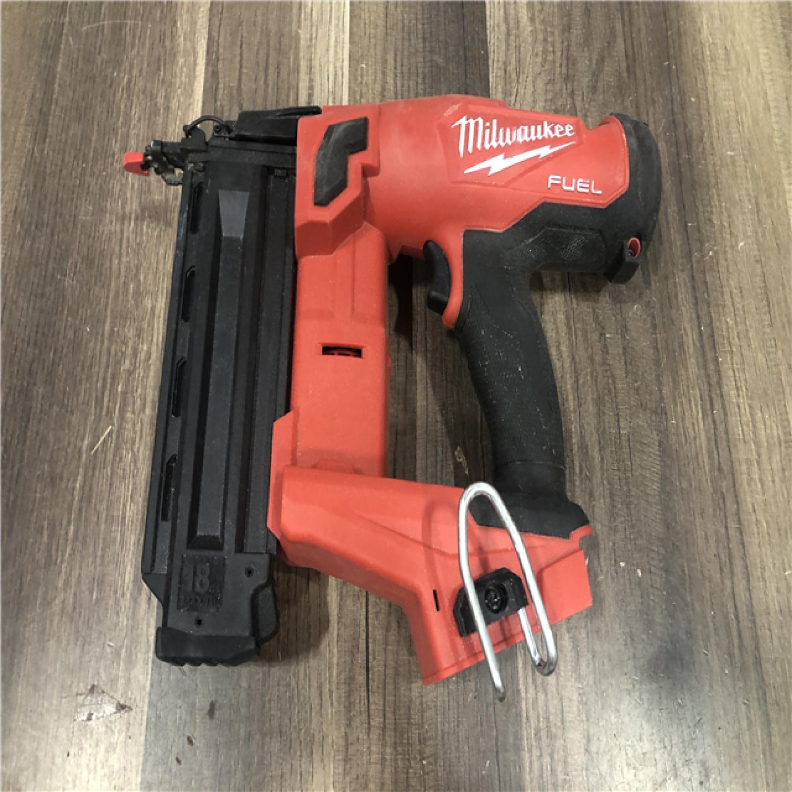 AS-IS Milwaukee FUEL 18-Volt Lithium-Ion Brushless Cordless Gen II 18-Gauge Brad Nailer (Tool-Only)