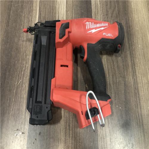 AS-IS Milwaukee FUEL 18-Volt Lithium-Ion Brushless Cordless Gen II 18-Gauge Brad Nailer (Tool-Only)