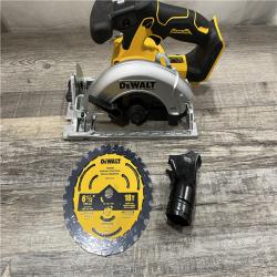 AS-IS DEWALT 20V MAX Cordless Brushless 6-1/2 in. Sidewinder Style Circular Saw (Tool Only)