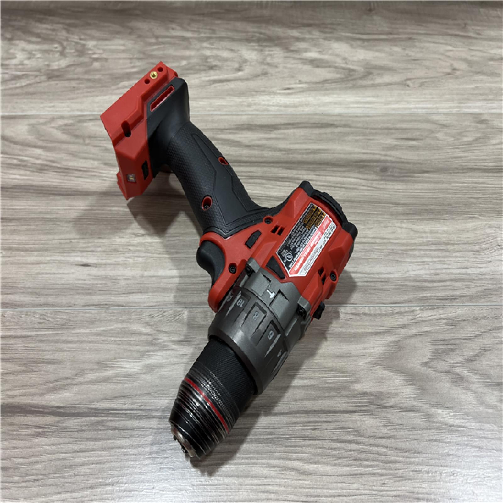 AS-IS Milwaukee FUEL 18V Lithium-Ion Brushless Cordless 1/2 in. Hammer Drill/Driver (Tool-Only)