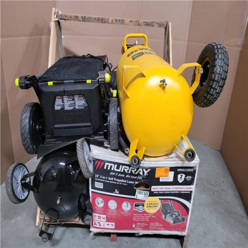 CALIFORNIA AS-IS OUTDOOR POWER EQUIPMENT