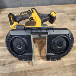 HOUSTON LOCATION - AS-IS DEWALT 20-Volt MAX 3-3/8 in. Cordless Brushless Bandsaw (Tool-Only)
