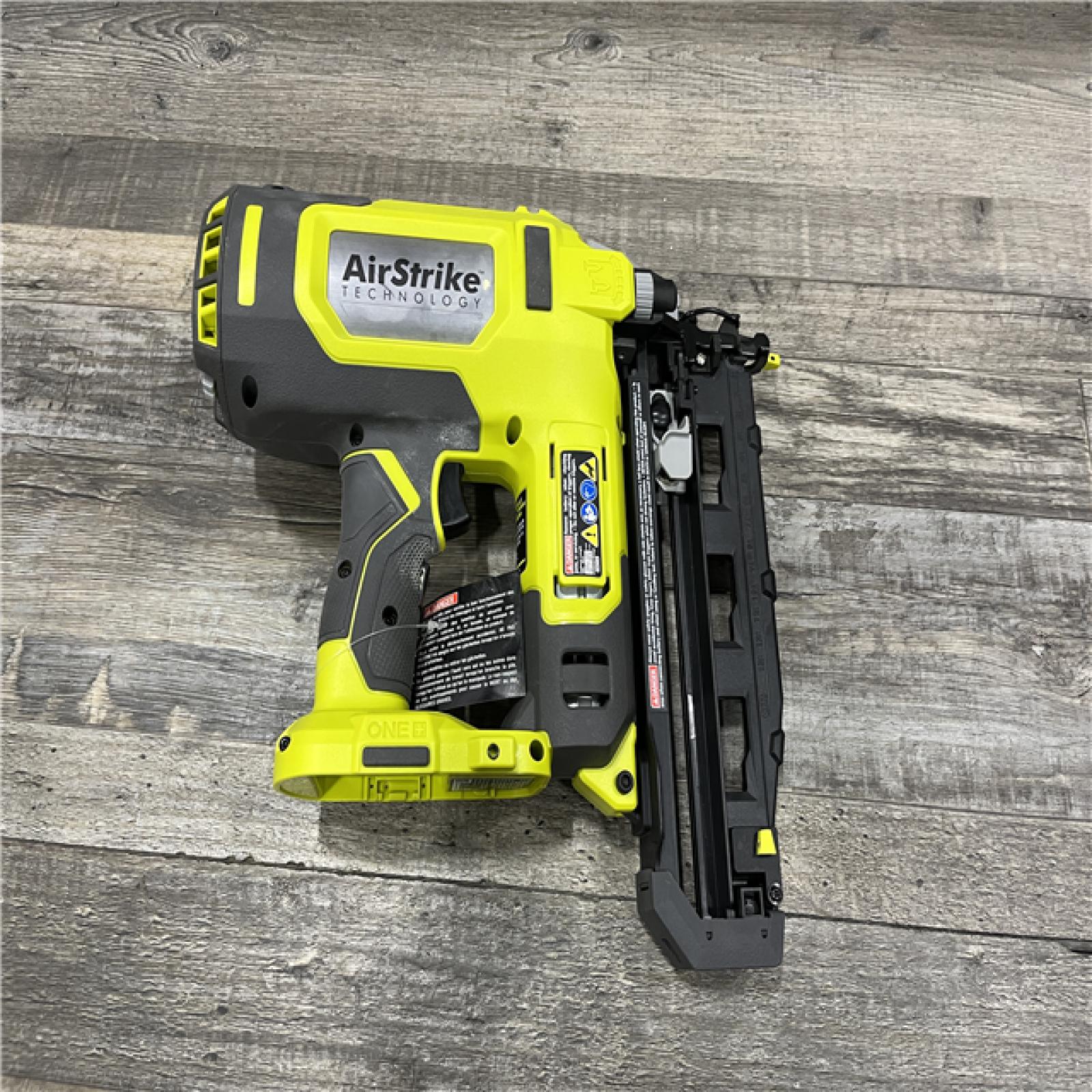 AS-IS RYOBI ONE+ 18V AirStrike 16-Gauge Cordless Finish Nailer (Tool Only)