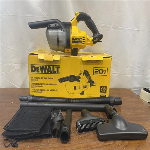AS-IS DEWALT 20V Lithium-Ion Cordless Dry Hand Vacuum kit  (Tool Only)