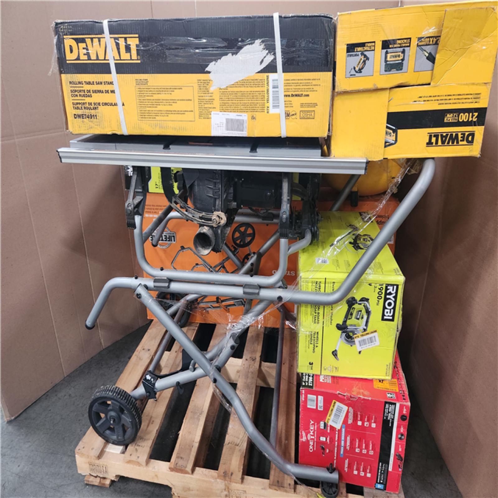 CALIFORNIA AS-IS TOOL PALLET