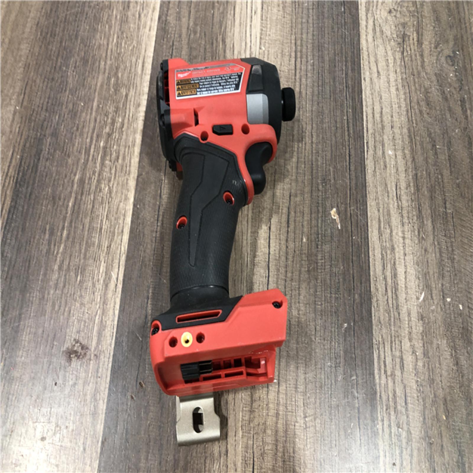 AS-IS Milwaukee FUEL 18V Lithium-Ion Brushless Cordless 1/4 in. Hex Impact Driver (Tool-Only)