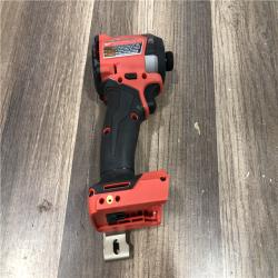 AS-IS Milwaukee FUEL 18V Lithium-Ion Brushless Cordless 1/4 in. Hex Impact Driver (Tool-Only)