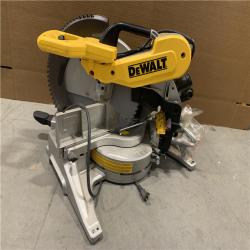 AS-IS - DeWalt 15 Amp Corded 12 in. Compound Double Bevel Miter Saw