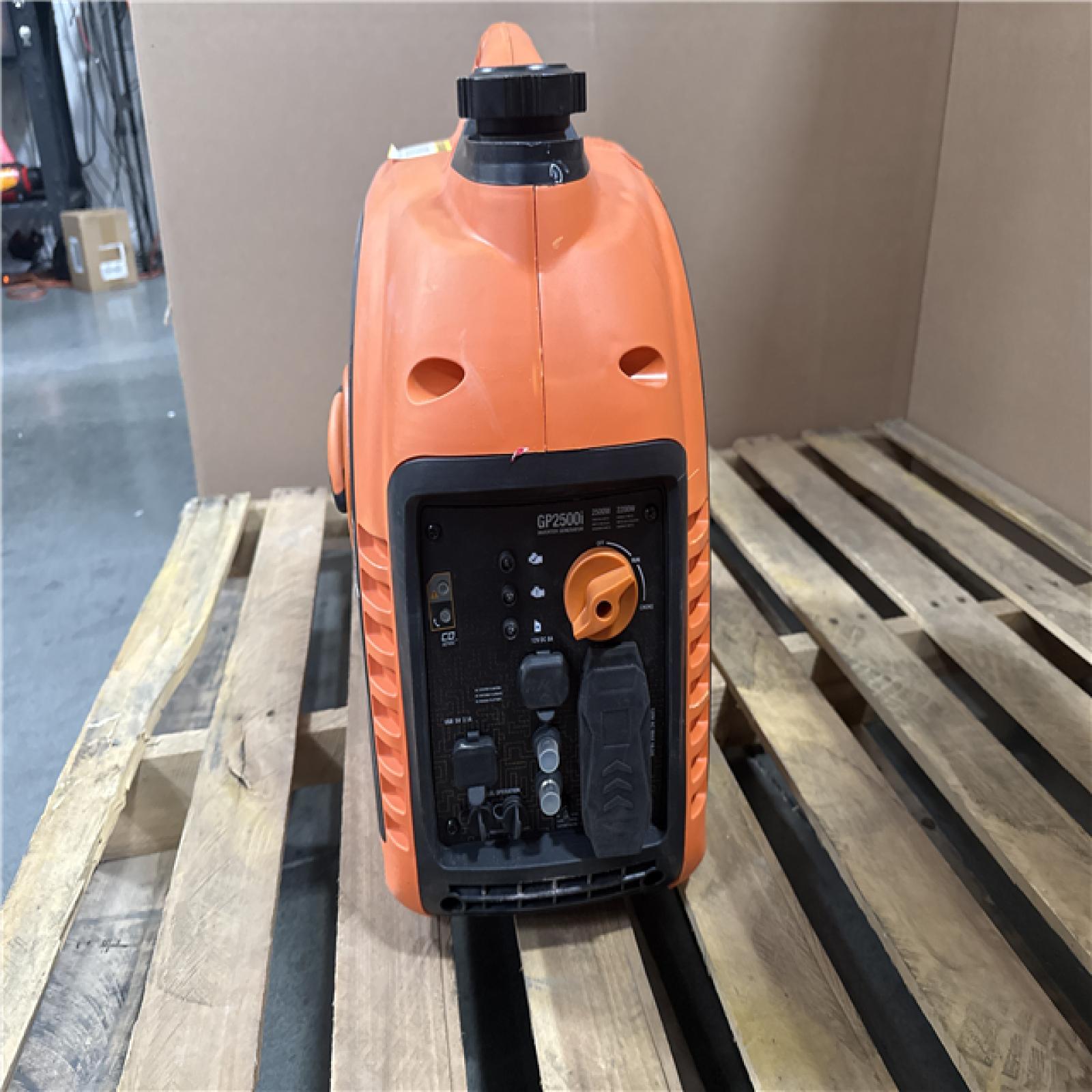 CALIFORNIA AS-IS GENERAC GENERATOR GP2500i
