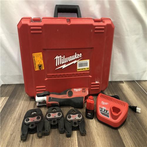 AS-IS Milwaukee 12-Volt Lithium-Ion Force Logic Cordless Press Tool Kit