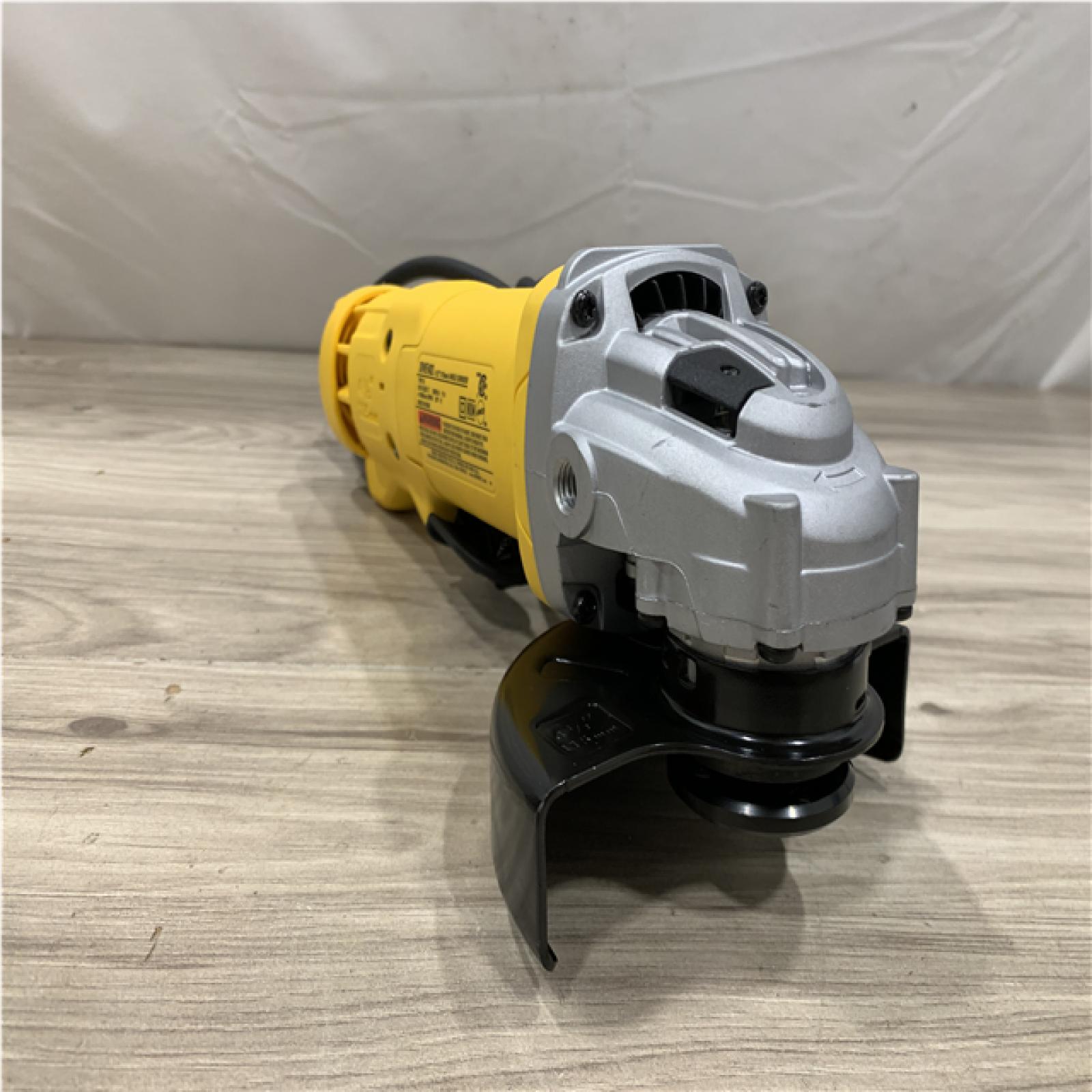 AS-IS DEWALT 11 Amp Corded 4.5 in. Small Angle Grinder
