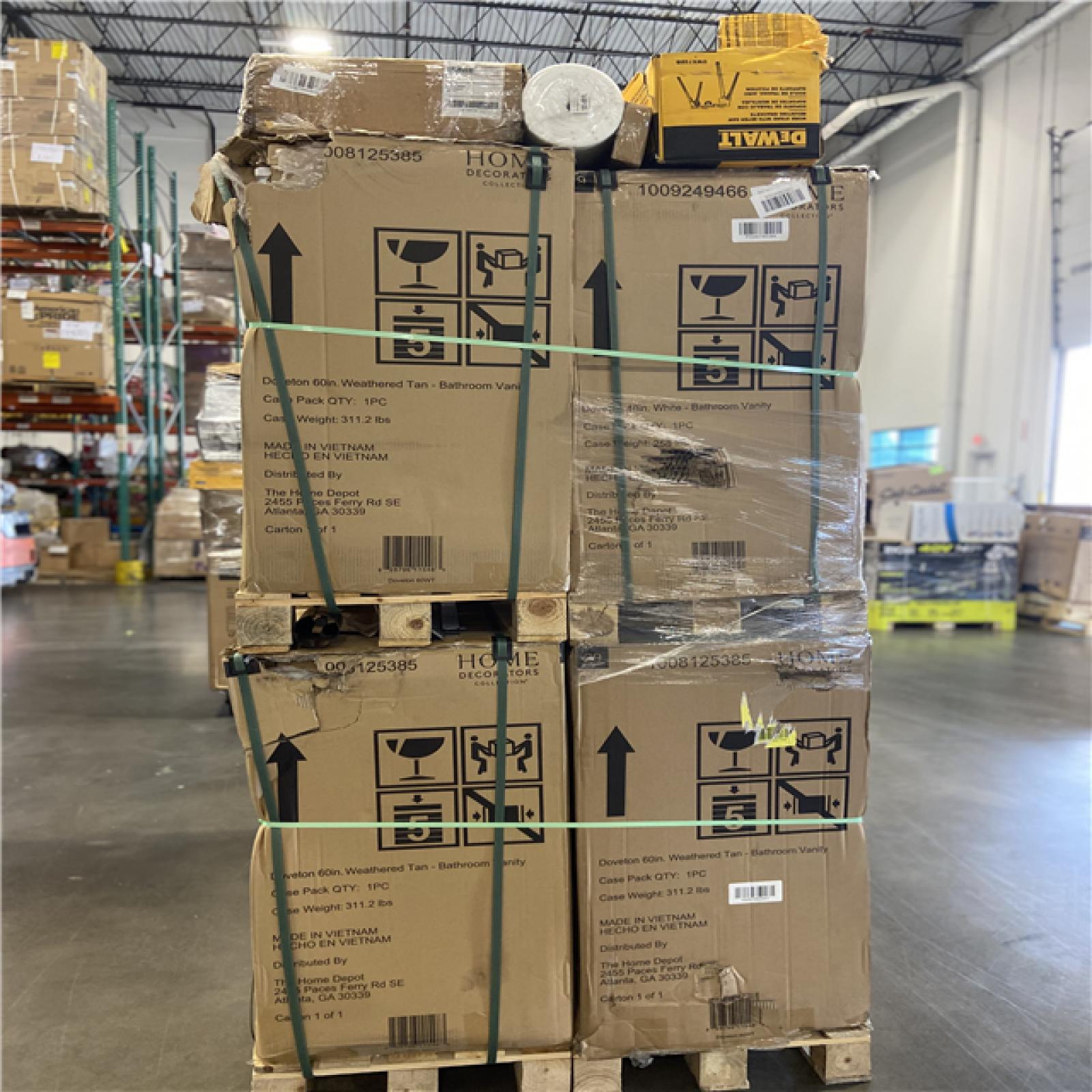 DALLAS LOCATION - AS-IS HOME IMPROVEMENT PALLET