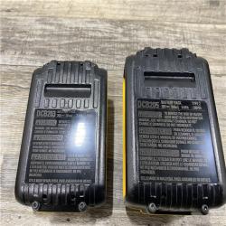 AS-IS DEWALT 20V MAX Lithium-Ion Battery Kit with 5.0Ah and 2.0Ah Battery and Charger
