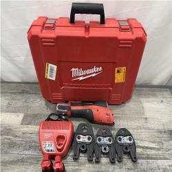 AS-IS Milwaukee 12-Volt Lithium-Ion FORCE LOGIC Copper Press Tool Kit