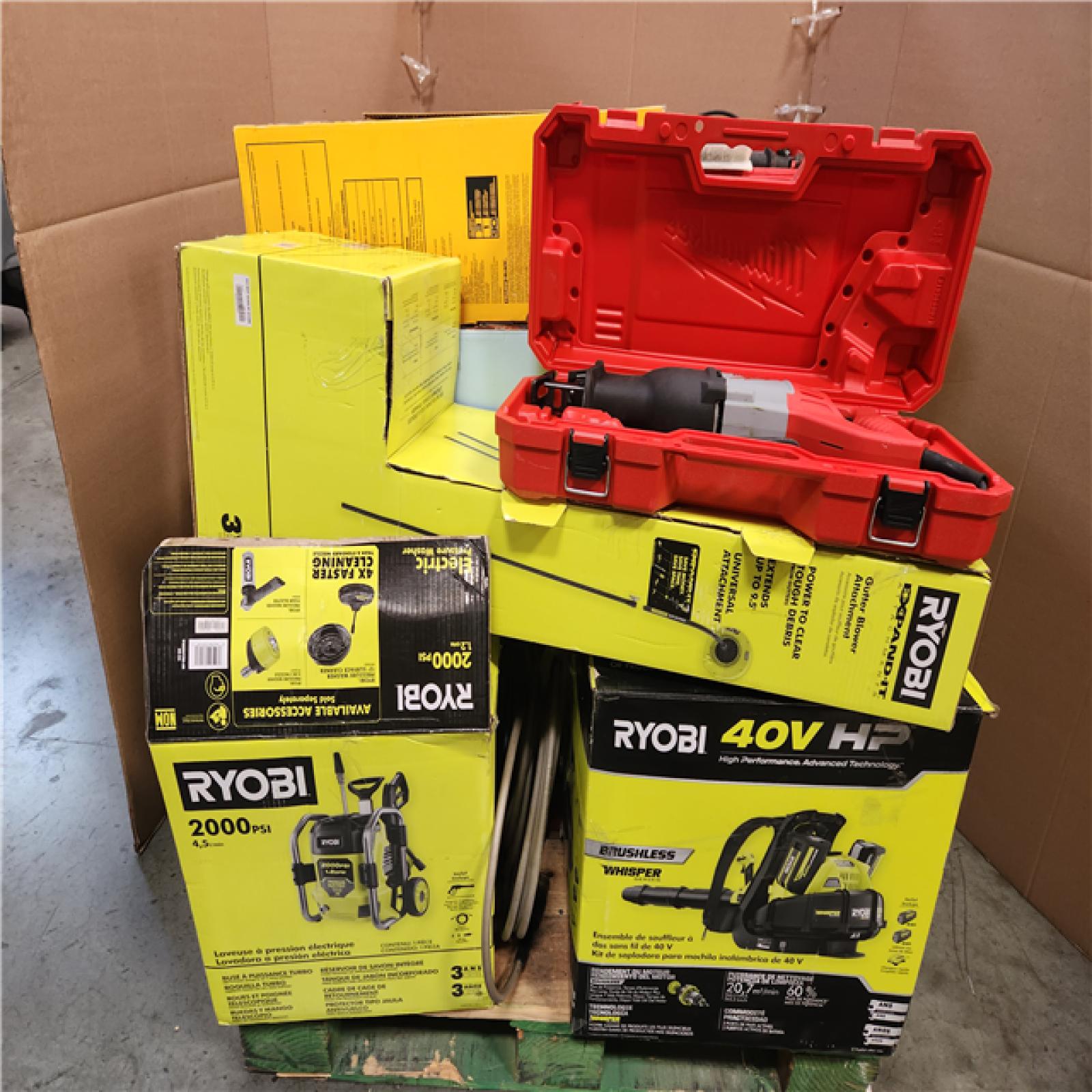 CALIFORNIA AS-IS TOOL PALLET