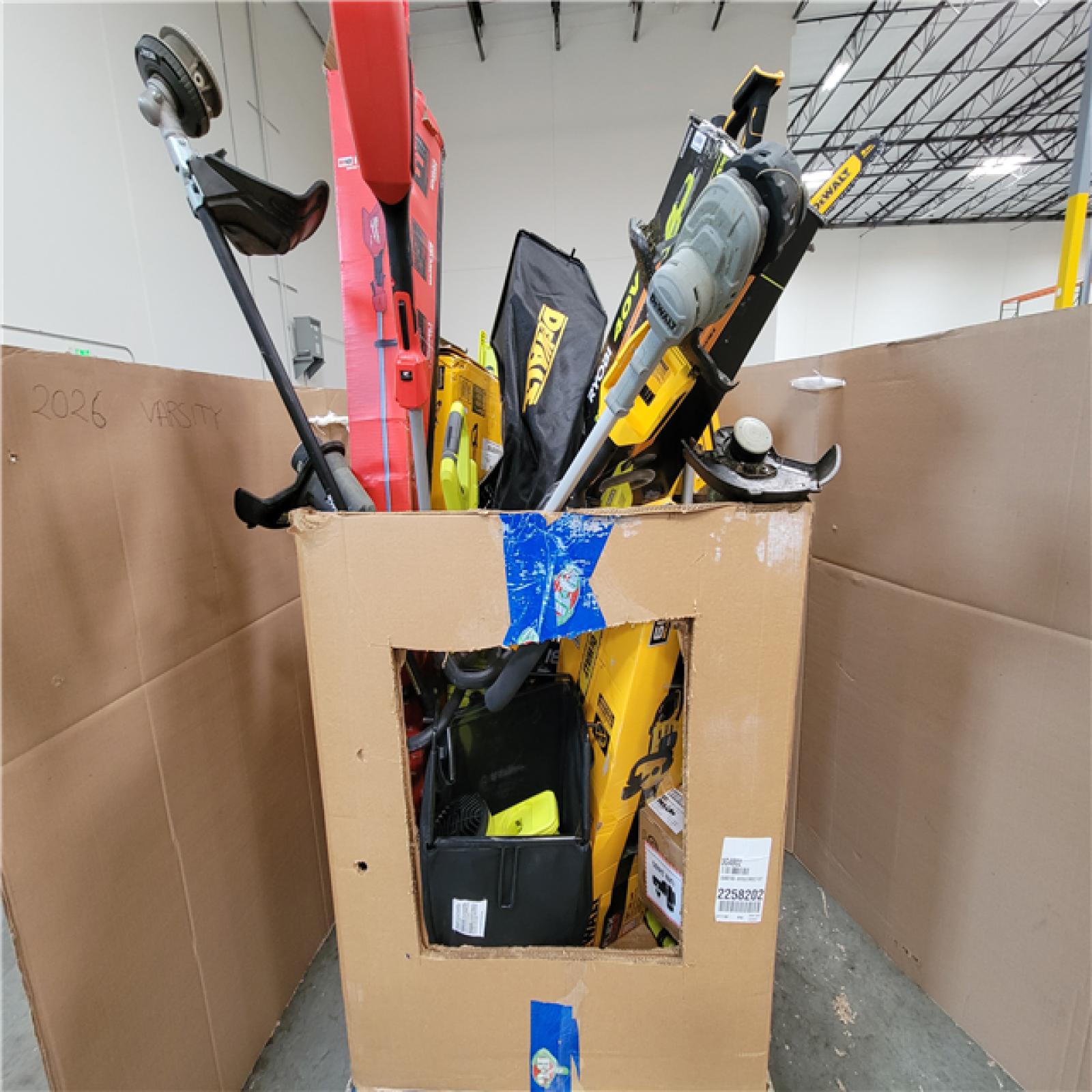 CALIFORNIA AS-IS TOOL PALLET