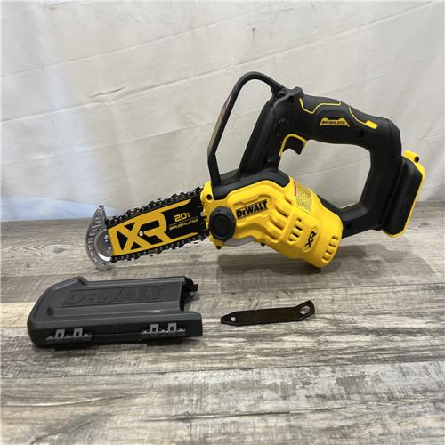 AS-IS DEWALT 20V MAX 8 in. Brushless Cordless Battery Powered Pruning Chainsaw (Tool Only)