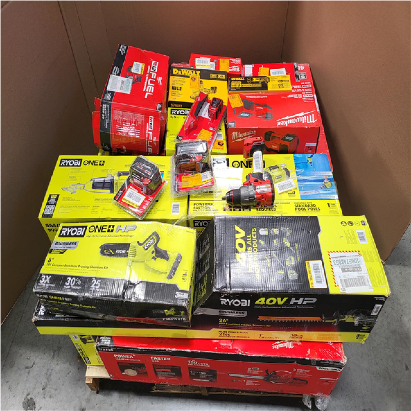 CALIFORNIA AS-IS TOOL PALLET