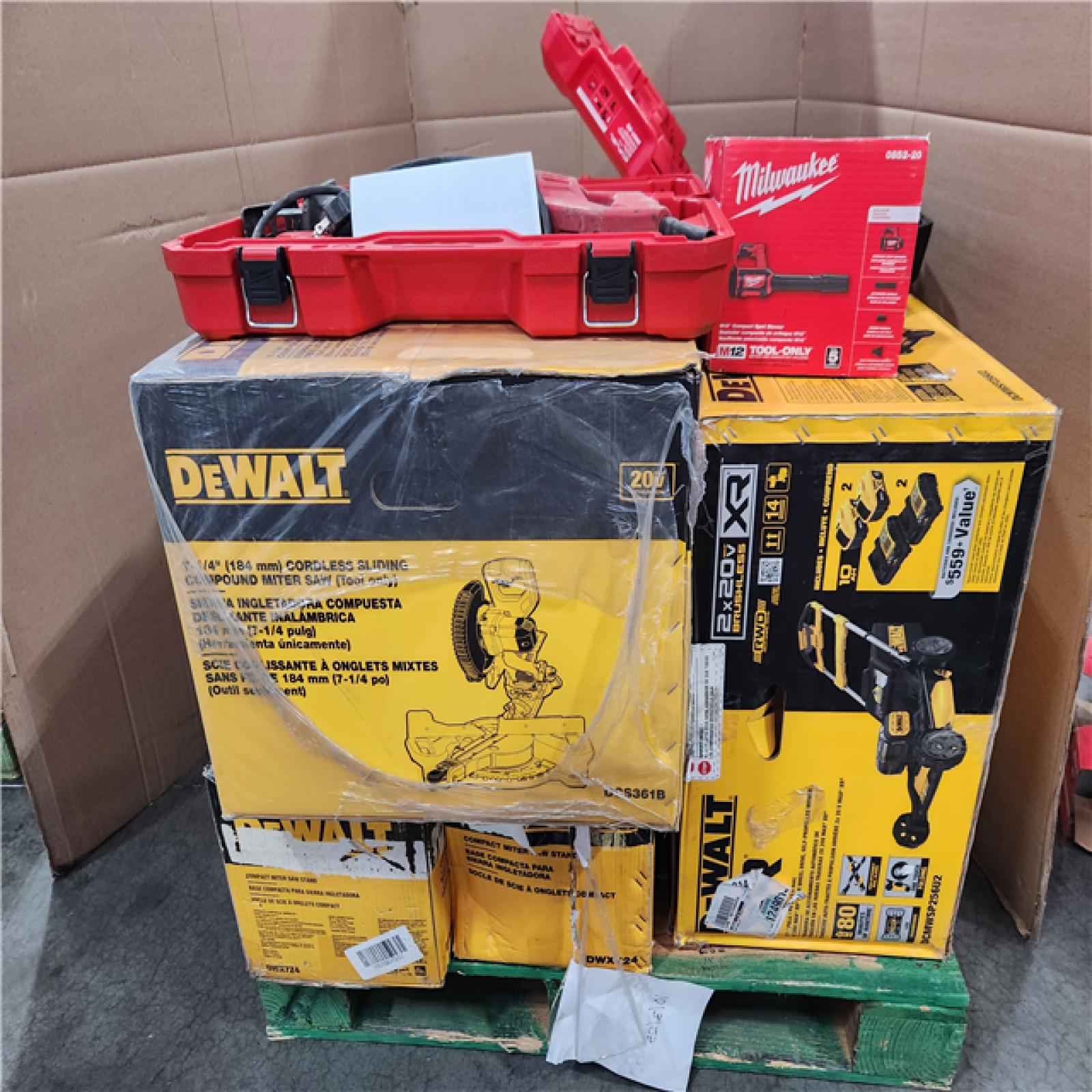 CALIFORNIA AS-IS TOOL PALLET