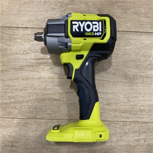 AS-IS RYOBI ONE+ HP 18V Brushless Cordless 4-Mode 1/2 in. Impact Wrench (Tool Only)