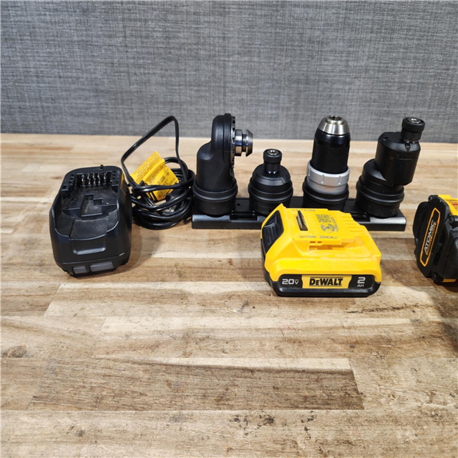 HOUSTON LOCATION - AS - IS DEWALT ATOMIC 20V MAX 1/2 in. Multi-Head Drill Driver W/ BATTERY & CHARGER