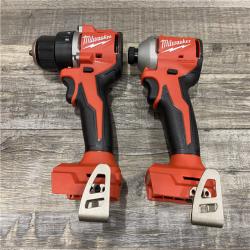 AS-IS Milwaukee 18V Lithium-Ion Brushless Cordless Compact Drill/Impact Combo Kit