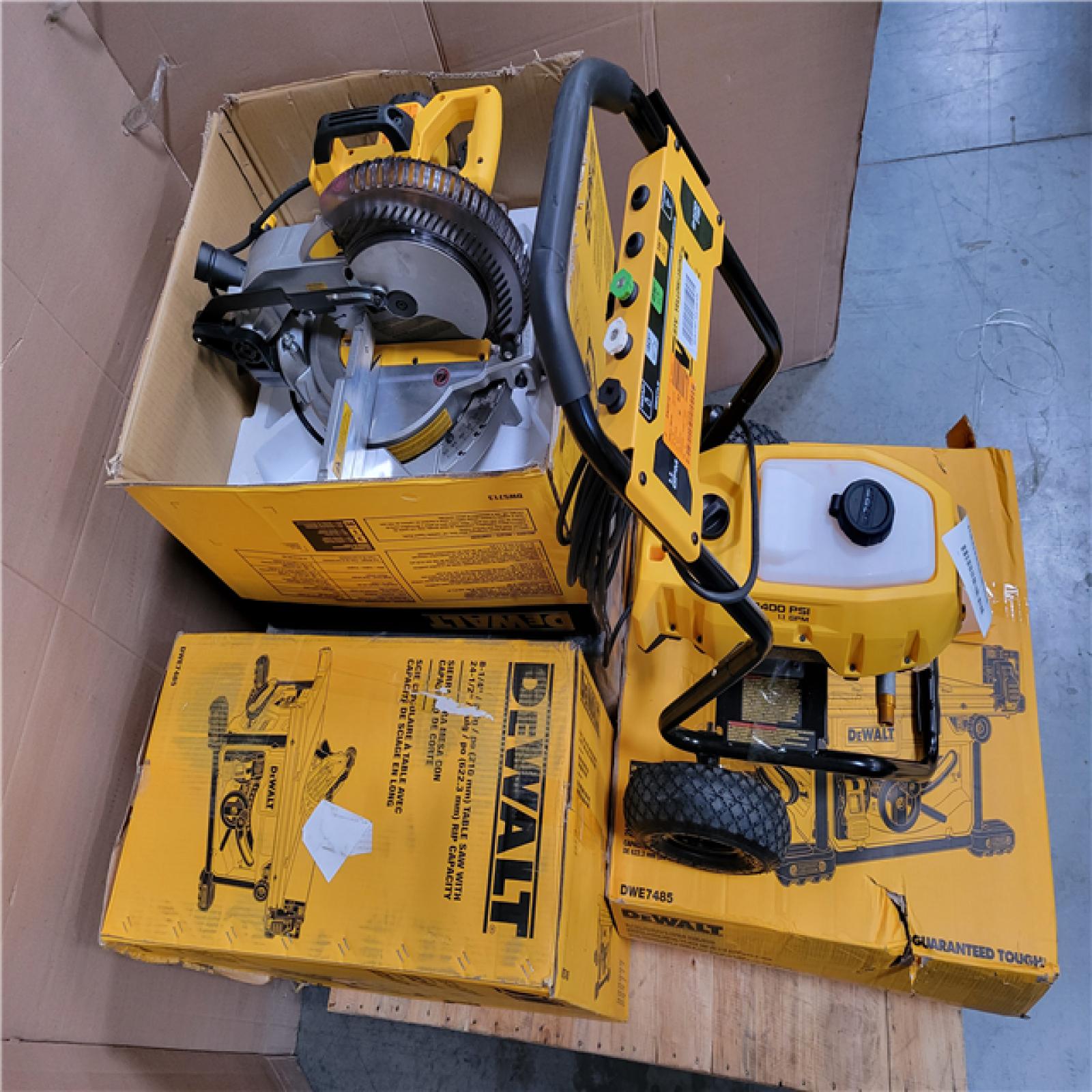 CALIFORNIA AS-IS TOOL PALLET