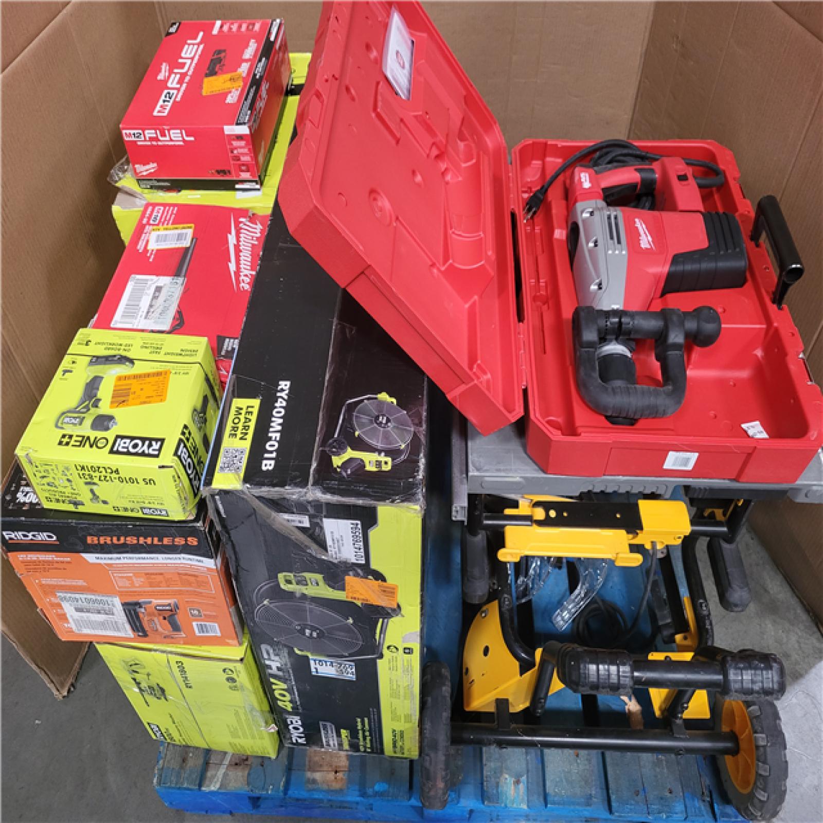 CALIFORNIA AS-IS TOOL PALLET