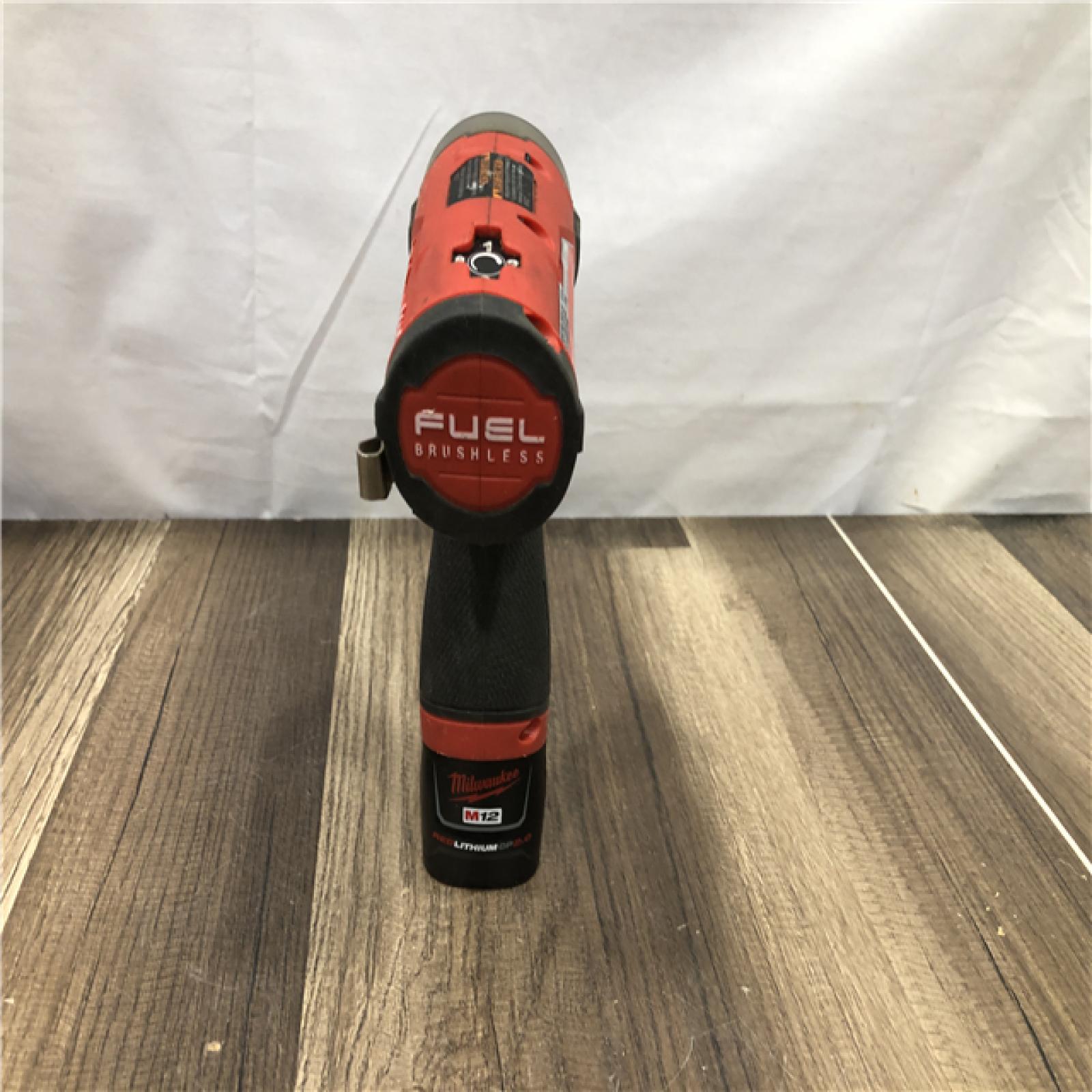 AS-IS Milwaukee  FUEL SURGE 12V Lithium-Ion Brushless Cordless 1/4 in. Hex Impact Driver Compact Kit