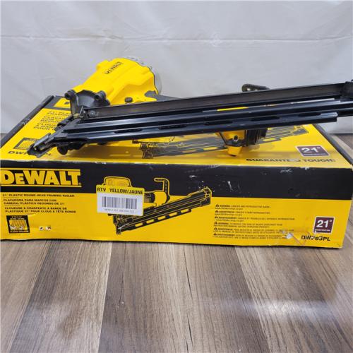 AS-IS DEWALT 21 Pneumatic Collated Framing Nailer