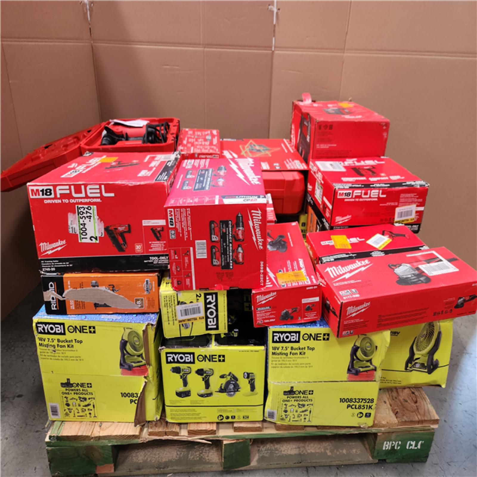 CALIFORNIA AS-IS TOOL PALLET