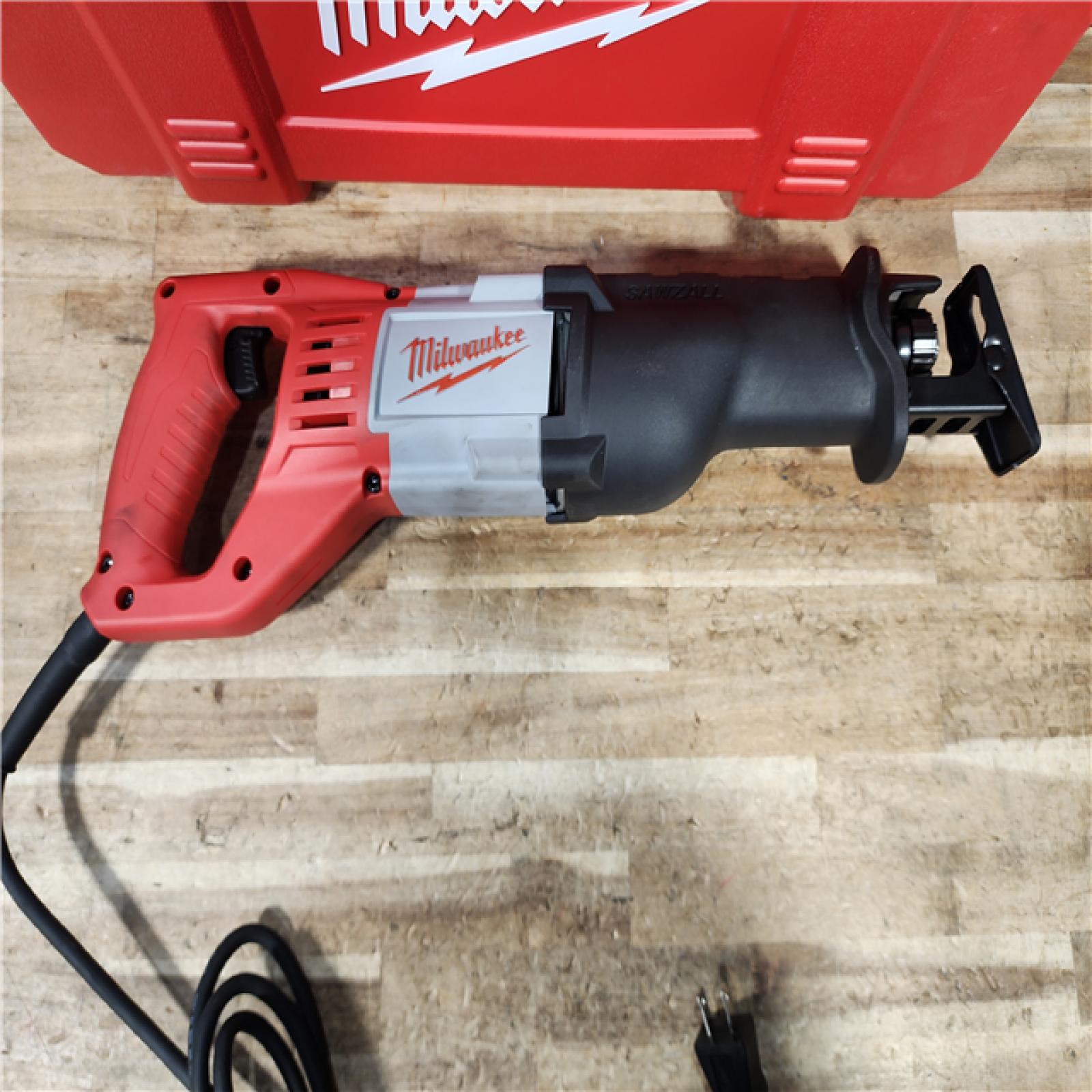 HOUSTON LOCATION - AS - IS 12 Amp Sawzall Reciprocating Saw with Case