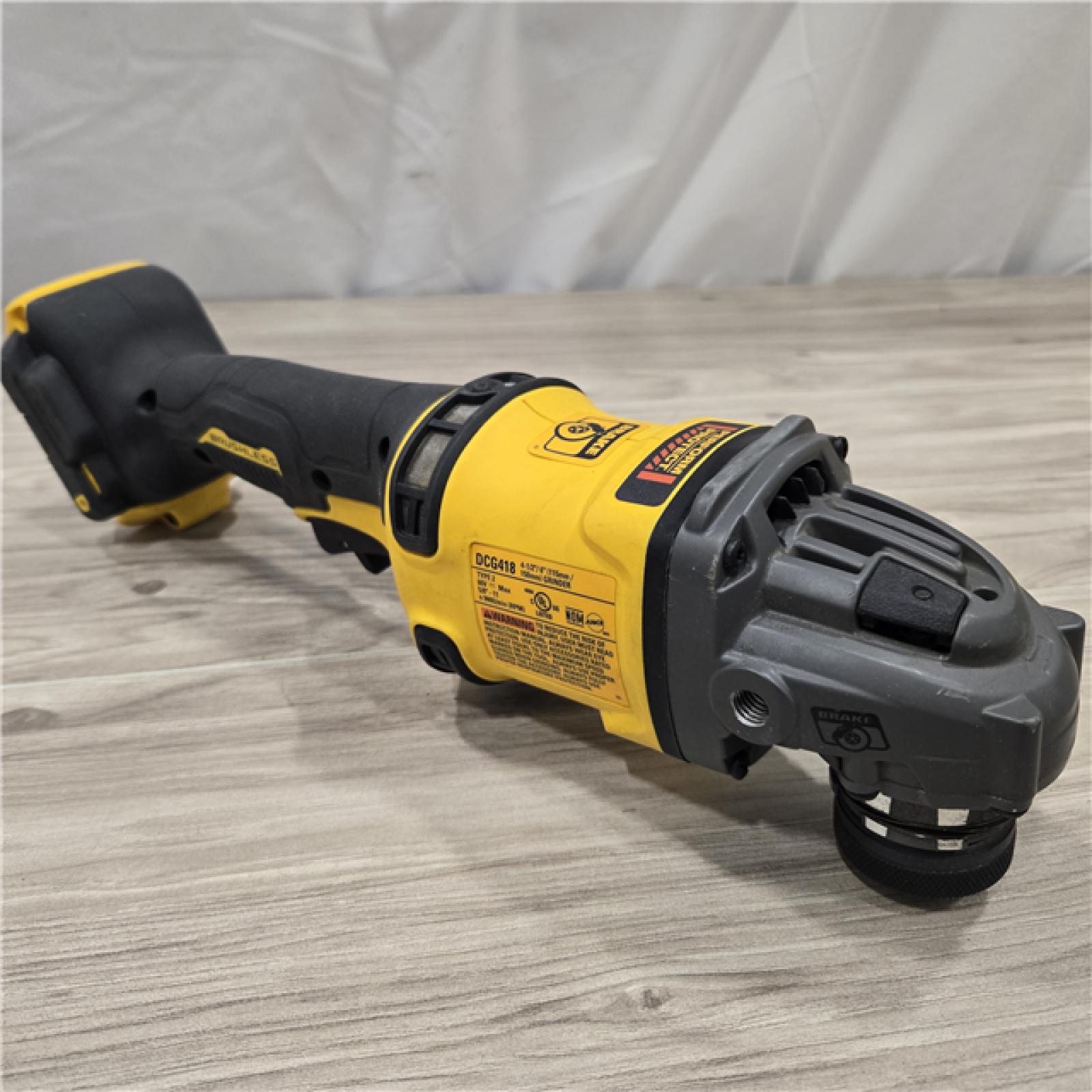 AS-IS DEWALT 60V MAX Cordless Small Angle Grinder (Tool Only)